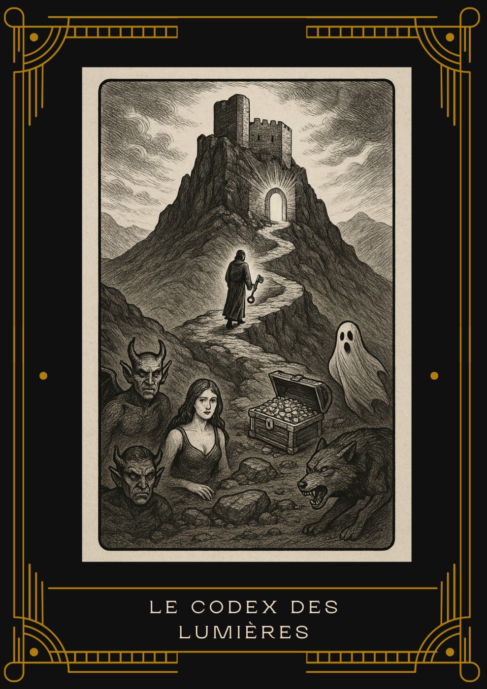 Publicación de Instagram de Venta de Halloween en Negro Dorado estilo Ocult_20250905_120051_0000